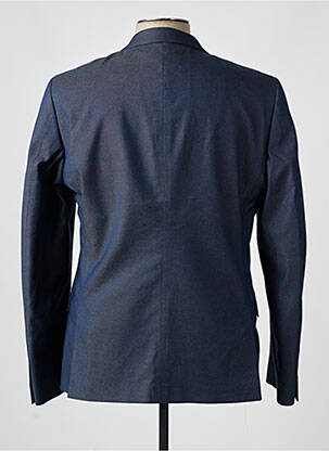 Blazer fausses poches bleu CARNET DE VOL homme