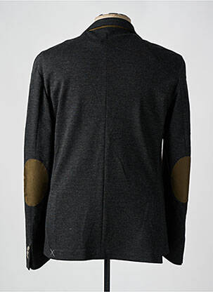 Blazer tissage chiné gris CARNET DE VOL homme