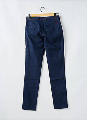 Pantalon slim stretch taille normale bleu CARNET DE VOL homme