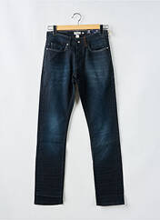 Jeans coupe droite bleu CARNET DE VOL pour homme seconde vue