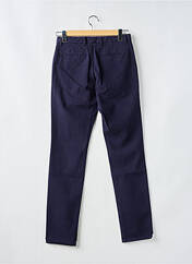 Pantalon chino bleu CARNET DE VOL pour homme seconde vue
