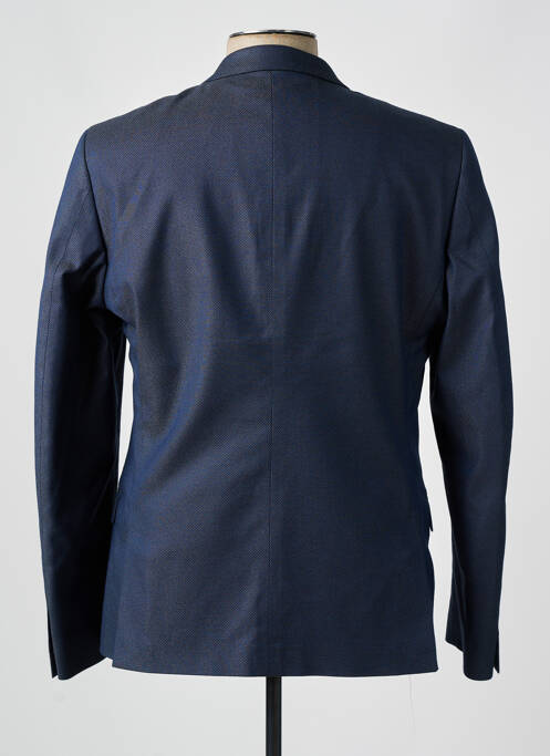 Blazer fausses poches bleu CARNET DE VOL homme