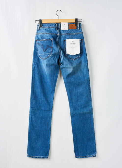 Jeans coupe slim bleu CARNET DE VOL pour homme