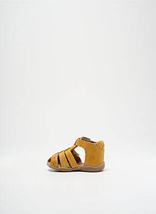 Sandales/nu pieds bout rond bout rond jaune GBB garçon