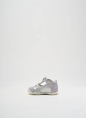 Sandales/nu pieds bout rond bout rond argent GBB fille