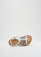 Sandales/Nu pieds blanc KICKERS pour fille seconde vue