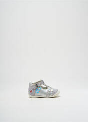 Sandales/Nu pieds argent GBB pour fille seconde vue