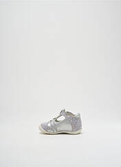 Sandales/Nu pieds argent GBB pour fille seconde vue