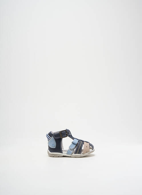 Sandales/Nu pieds bleu GBB pour garçon