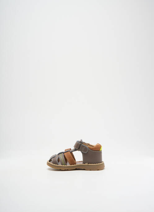 Sandales/Nu pieds gris GBB pour garçon