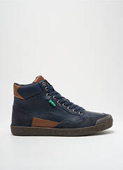 Baskets bleu KICKERS pour homme seconde vue