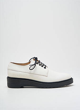 Derbies blanc KICKERS pour femme