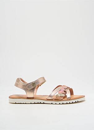 Sandales/Nu pieds rose KICKERS pour fille