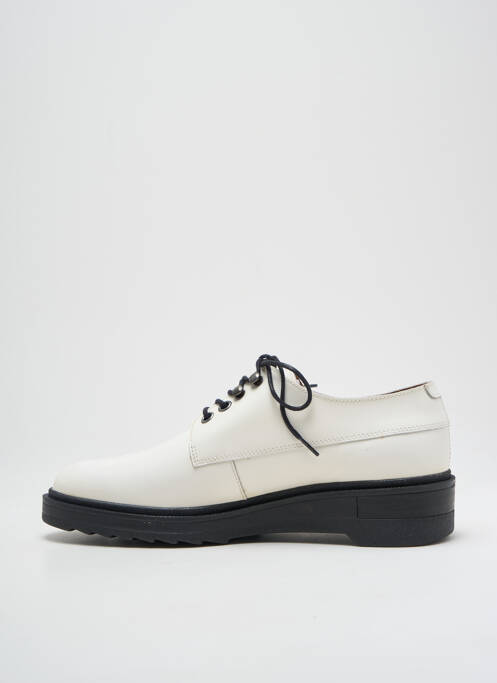 Derbies blanc KICKERS pour femme