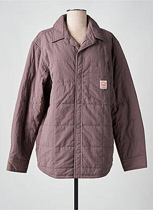 Doudoune manches longues sans capuche marron LEVI'S femme