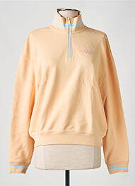 Sweat-shirt manches longues manches longues orange LEVIS femme
