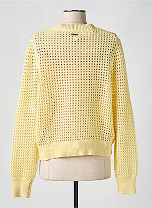 Pull maille ajourée manches longues beige LEVI'S femme