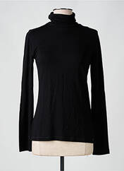 Pull col roulé noir TIMEZONE pour femme seconde vue