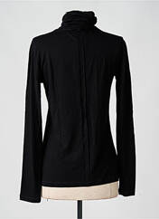 Pull col roulé noir TIMEZONE pour femme seconde vue
