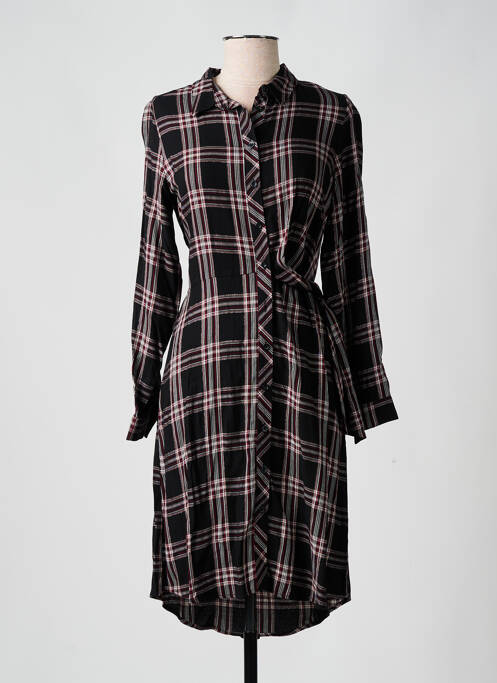 Robe mi-longue noir FREEMAN T.PORTER pour femme