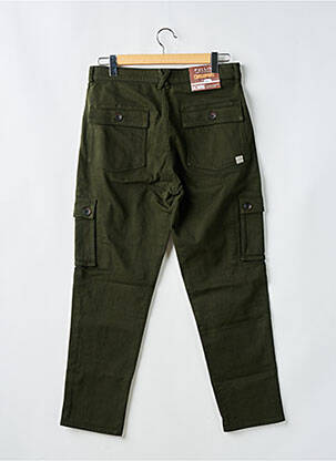 Pantalon cargo taille élastique taille normale vert PULL IN homme