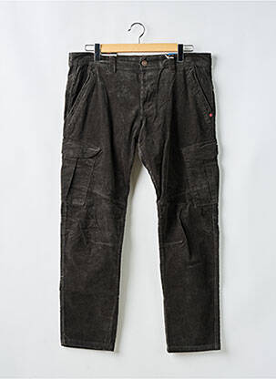 Pantalon cargo coupe droite taille normale vert TIMEZONE homme