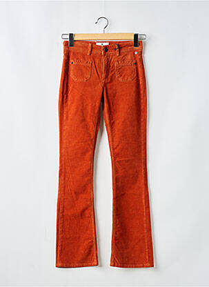 Pantalon flare stretch taille normale marron FREEMAN T.PORTER femme