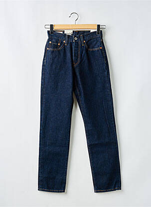 Jeans coupe droite fermeture boutonnée sur le devant taille normale bleu LEVI'S homme