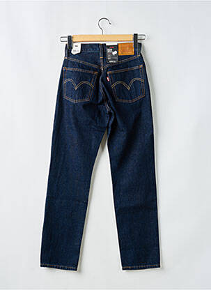 Jeans coupe droite fermeture boutonnée sur le devant taille normale bleu LEVI'S homme