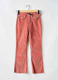 Pantalon flare stretch taille normale marron GAUDI femme