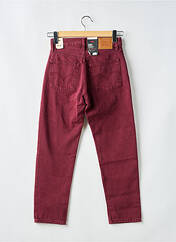 Jeans coupe droite rouge LEVIS pour femme seconde vue