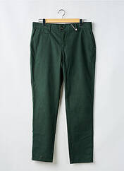 Pantalon chino vert FAGUO pour homme seconde vue