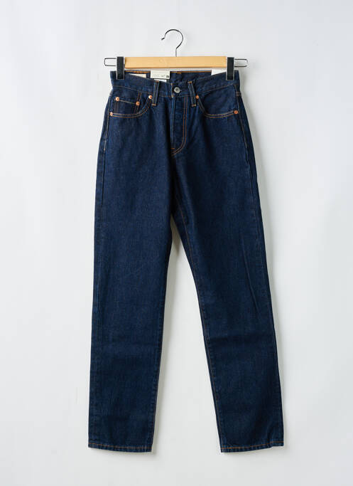 Jeans coupe droite fermeture boutonnée sur le devant taille normale bleu LEVIS homme