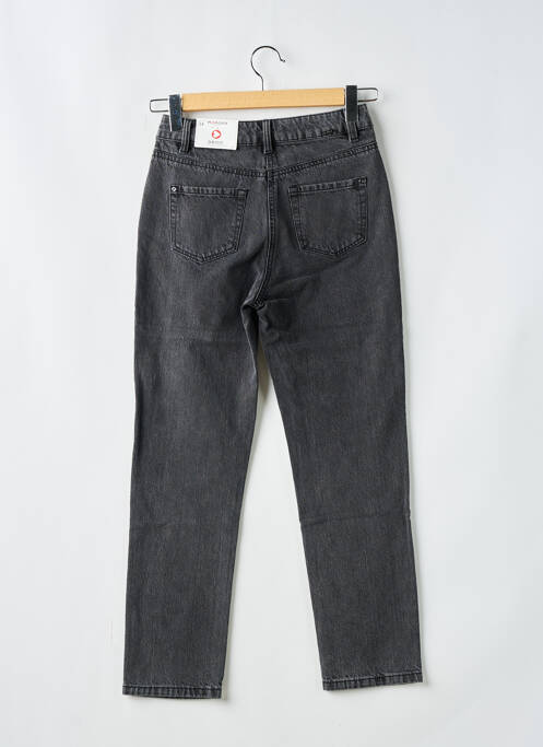 Jeans coupe droite noir MORGAN pour femme