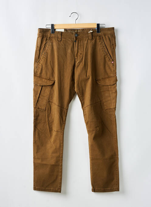 Pantalon cargo marron TIMEZONE pour homme