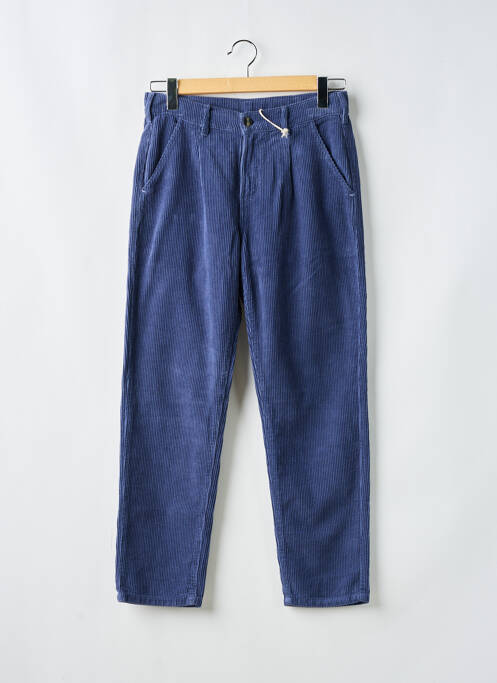 Pantalon chino bleu FAGUO pour homme