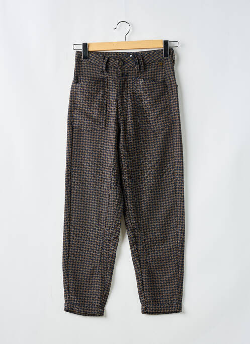 Pantalon droit marron FREEMAN T.PORTER pour femme