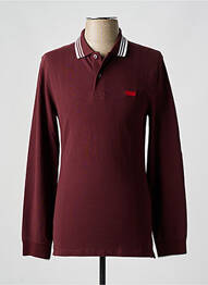Polo manches longues manches longues rouge LEVIS homme
