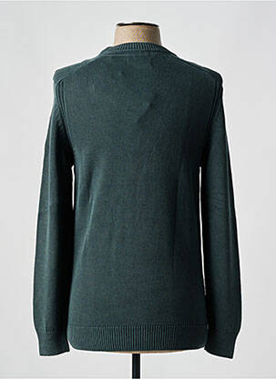 Pull col rond manches longues vert NO EXCESS homme