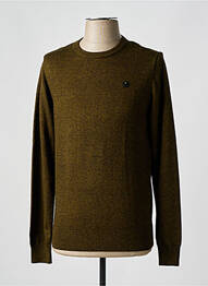 Pull col rond manches longues vert NO EXCESS homme