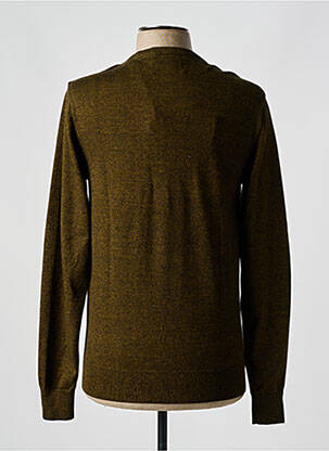Pull col rond manches longues vert NO EXCESS homme