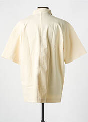 Chemise manches courtes beige PULL IN pour homme seconde vue