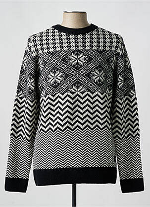 Pull noir SCOTCH & SODA pour homme