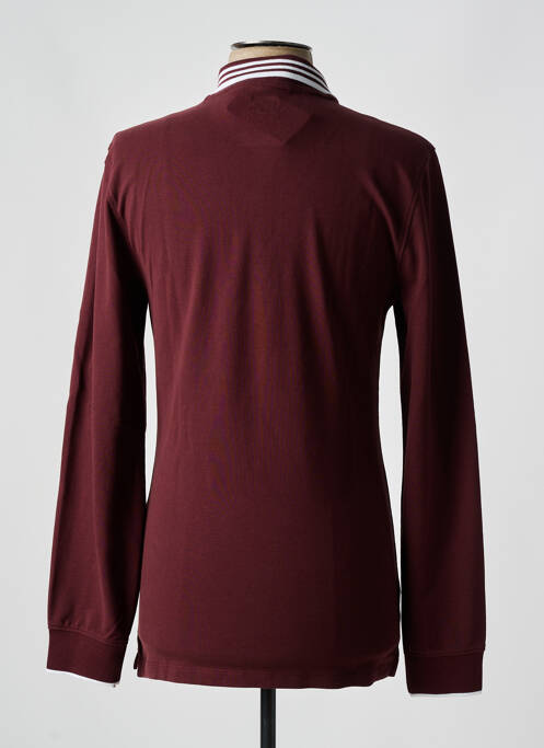 Polo manches longues manches longues rouge LEVIS homme