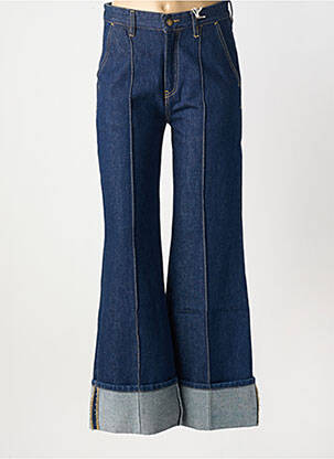 Jean coupe flare poches bleu BSB femme