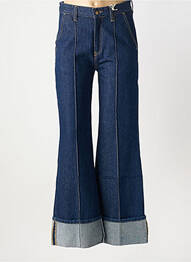 Jean coupe flare poches bleu BSB femme