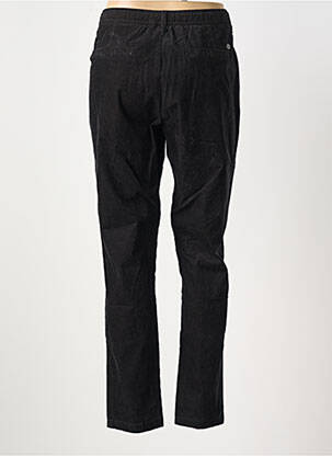 Pantalon droit taille élastique noir TIMEZONE femme
