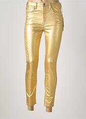 Pantalon slim or BSB pour femme seconde vue
