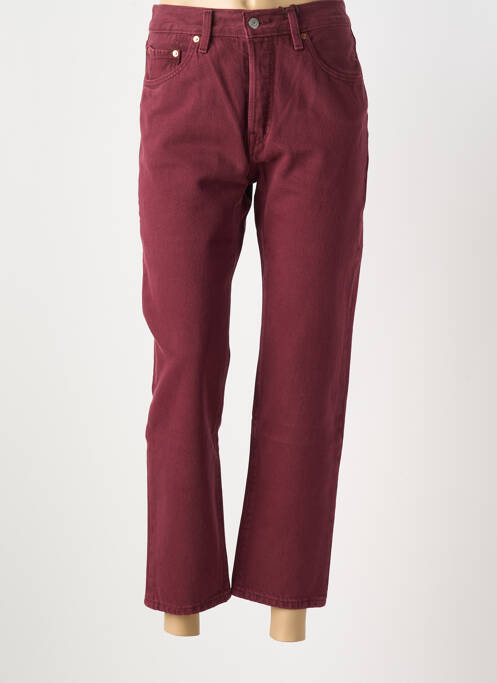 Pantalon 7/8 rouge LEVIS pour femme