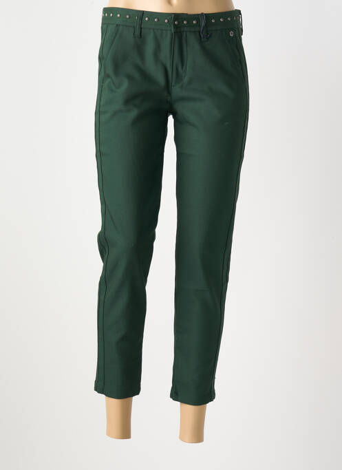 Pantalon 7/8 vert FREEMAN T.PORTER femme